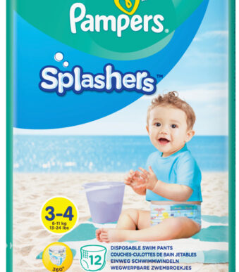 Pampers Zwemluiers Plons Maat 3-4, Draagverpakking