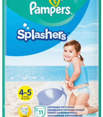 Pampers zwemluiers spatters maat 4-5