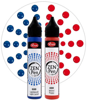 Zen-penverfset 'Moed en Kracht', set van 2