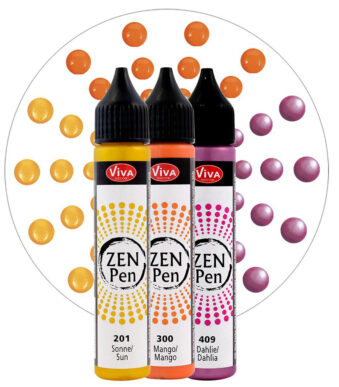 Zen-stiftset 'Zomerwarmte', 3-delig