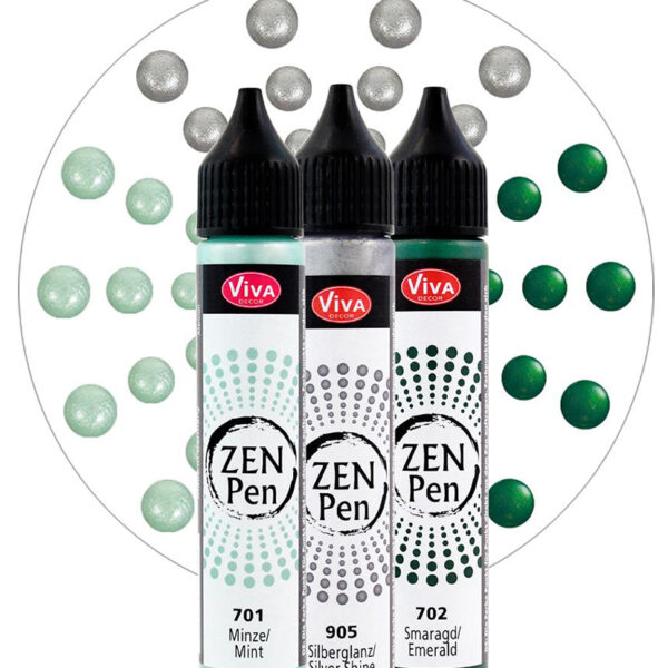 Viva Decor Zen-Stift Kleurset 'Middenkleur', set van 3