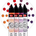 Viva Decor Zen-stiften Kleurset 'Magische Momenten', set van 4