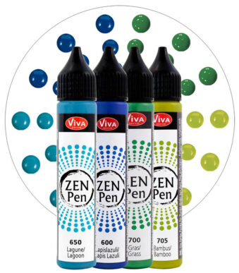 ViVA DECOR Zen-stiftset 'Kracht van de Natuur', set van 4