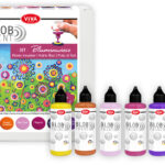 ViVA DECOR Bloemenweideverf set, 6 delig