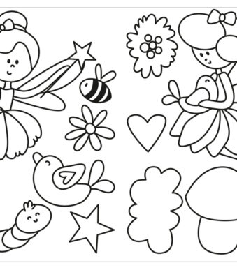 Vensterverfschilder voor kinderen 'Toverkracht'