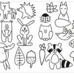 Vensterkrijtset 'Noordse Vriendjes' voor kinderen