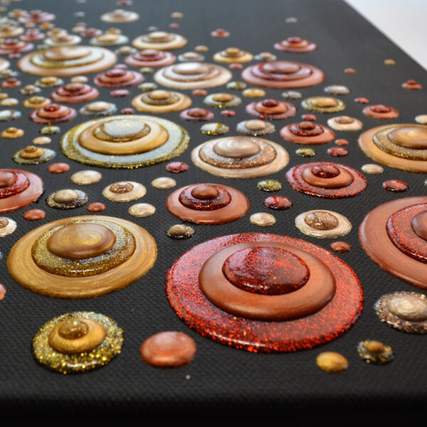 ViVA DECOR Blob Verf Set 'Gouden Gloed', 6 delig