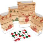 Roth adventskalender 24 kaarsenzakjes 'hyggelig'-stijl