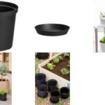 Bloempot CULTIVATE, diameter: 21 cm, zwart