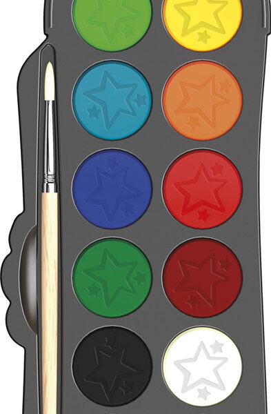 Maped verfbakje kleurdoos, 12 kleuren