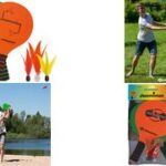 Shuttlecocks van kunststof voor badmintonshuttles