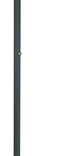 LED-vloerlamp met dimfunctie, zwart