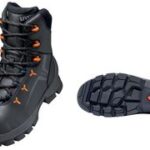 uvex 2 VIBRAM wintersportlaarzen veiligheidsklasse S3, zwart/oranje, maat 39