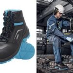 Uvex 2 Xenova veters veiligheidslaars S3, zwart/blauw, maat 51.