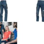 Uvex damescargobroek regular fit, nachtblauw, maat 42.