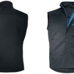 Grafiet heren-bodywarmer, XXL