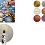 ViVA DECOR Glitterlak, 90 ml, zilverglitter