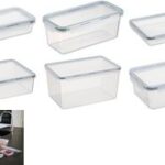 Hermetisch afgesloten voorraaddoos Amsterdam, 1,3 liter, groen