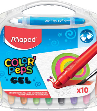 Maped kleurengelpotloden, 10 stuks in plastic etui