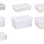 Luchtdichte bewaarbox, 1,3 liter, wit