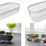 Plastic vriesvoorbakje Helsinki, 0,4 liter, ovaal