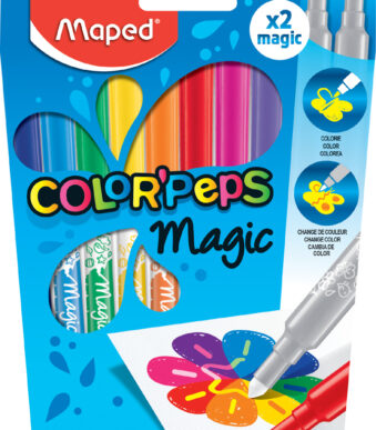 Maped vezelstiften Color'Peps Magic, set van 10