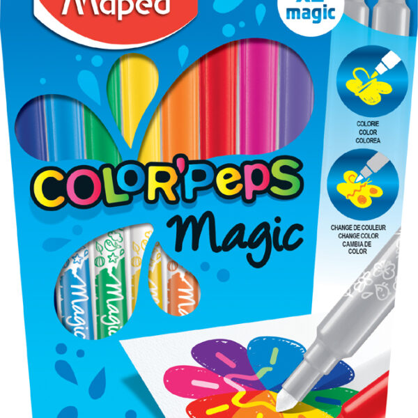 Maped vezelstiften Color'Peps Magic, set van 10