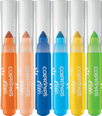 Maped kleurpotloden Mini Power, etui met 12 stuks