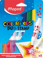 Maped Kleur'Peps Duo Stempelstiften, etui met 8 stuks