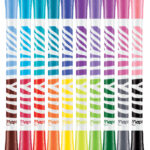 Maped dubbelkleurige viltstiften, etui met 10 stuks