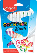 Maped vezelstift kleurpotloden, etui met 10 stuks