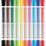 Maped Dubbele Viltstift COLOR'PEPS DUOPUNT, etui met 10 stuks.