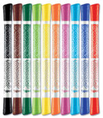 Maped Dubbele Viltstift COLOR'PEPS DUOPUNT, etui met 10 stuks.