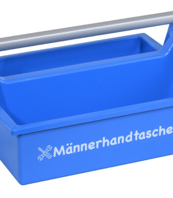 Blauw draagbare herentas