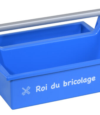 Draagbare opbergkoffer McPlus 'Klussenking', blauw