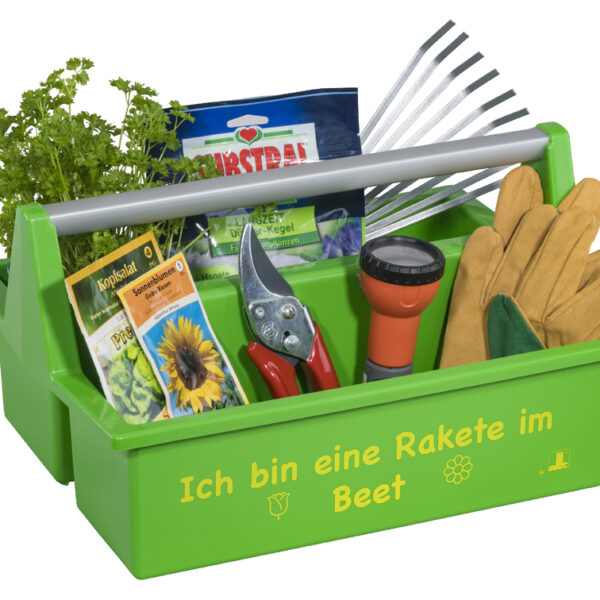 Draagkist met wielen McPlus 'Raketje', groen