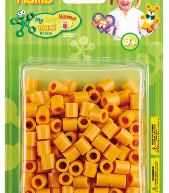 Hama strijkkralen maxi 'teddybruin', in doorziichtige verpakking.