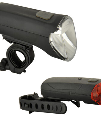 Led-verlichtingsset fiets 70/30/18 lux