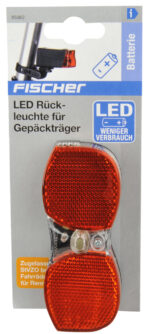 Fietsachterlich met led voor bagagedrager