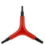 Driearmige binnenhoeksleutel met zeshoeken van 4/5/6