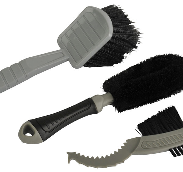 Fietsonderhoudsborstelset, 3-delig