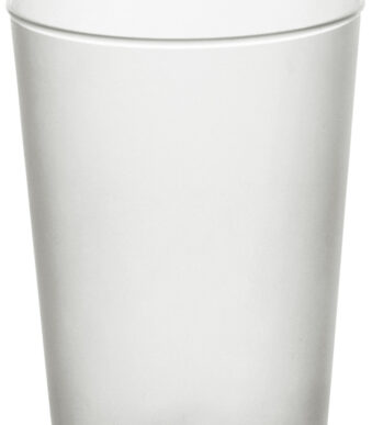 Gepolijste plastic borrelglaasjes van 4 cl.