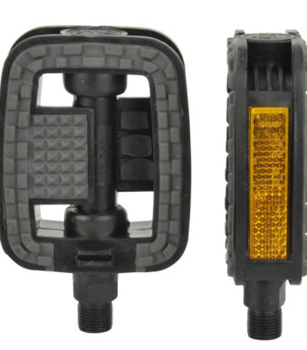 Fietspedalen voor toerfietsen, zwart