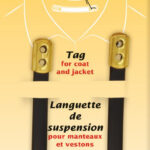 Kunstleren kapstokhaak zwart