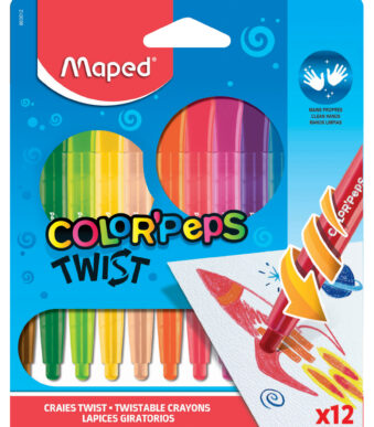 Maped Kleurpotloden COLOR'PEPS TWIST, doosje 12 stuks