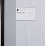 Postingangsboek met 96 bladen, A4 formaat.