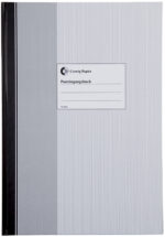 Postingangsboek met 96 bladen, A4 formaat.