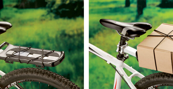 Fietsbagagedrager voor mountainbikes