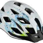 Fietshelmkap 'Stedelijke Bloem', maat: S/M