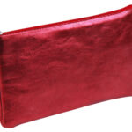 Clairefontaine leren etui, rood, gelakt